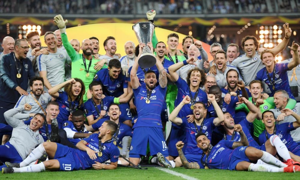 Rampant Chelsea dispatch Arsenal to lift Europa League Cup in Baku