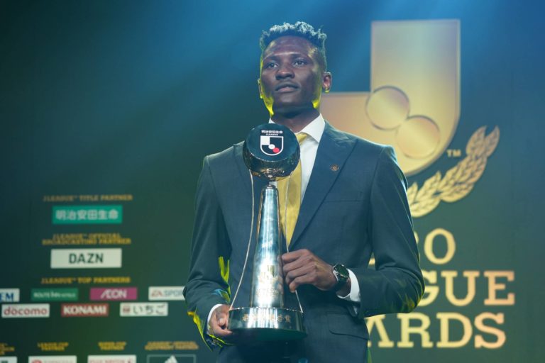 Olunga becomes first African to win J1 League MVP